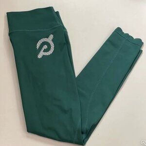 Peloton M Emerald Scallop Leggings Holiday Limited Edition